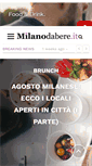 Mobile Screenshot of milanodabere.it
